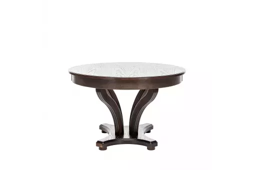 Стол раздвижной Leset Ромео 1Р орех шоколадный / патина тёмный орех