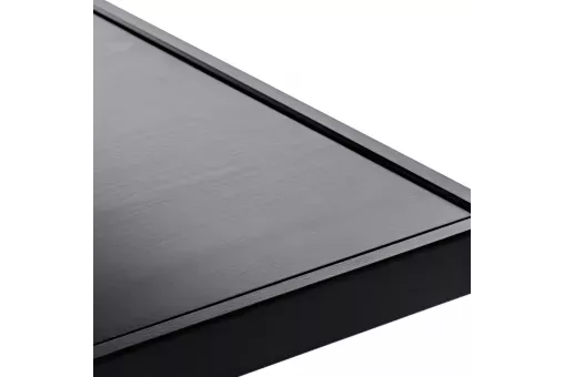 Leset Стол журнальный Мира (Стол журнальный 90х90)  Чёрный 