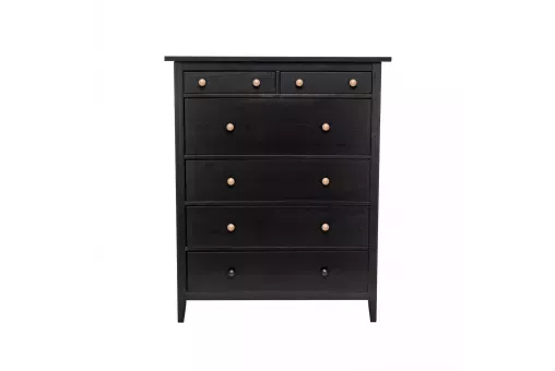 Leset Комод Мира-6 (Комод 06)  Чёрный 