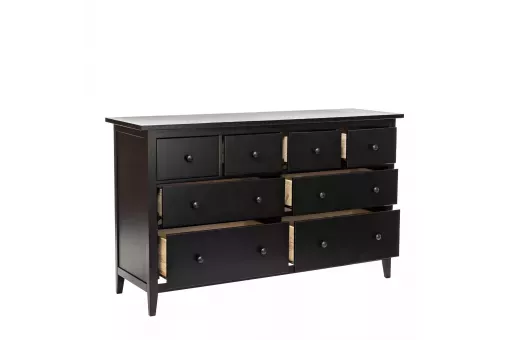 Leset Комод Мира-8 (Комод 08)  Чёрный 