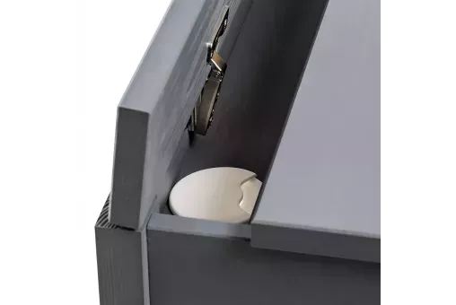 Leset Стол письменный Мира (Стол письменный 02)  Серый 