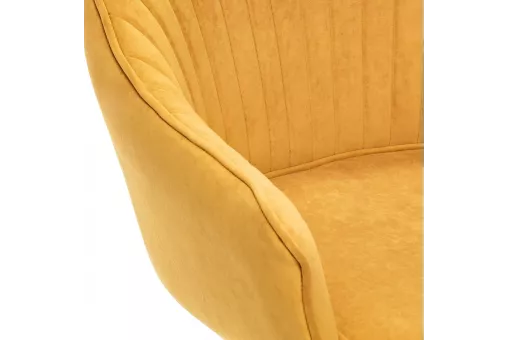 Стул Leset Вайд 360 (поворотный механизм)   Горчица
