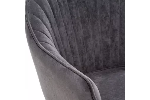 Стул Leset Вайд 360 (поворотный механизм)   Графит