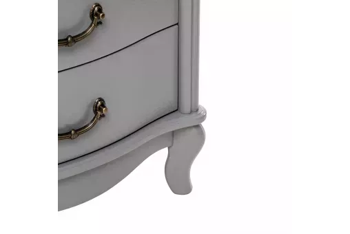 Комод Leset Джульетта узкий (5 ящиков.)  Серый ясень 