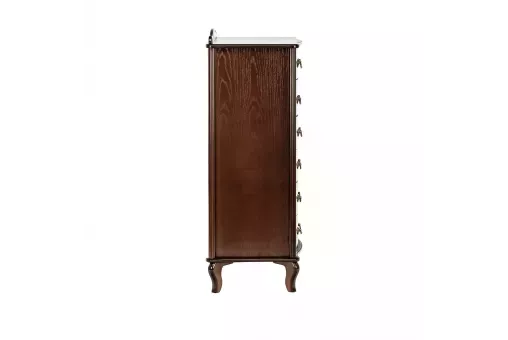 Комод Leset Джульетта узкий (6 ящ.)  Орех 