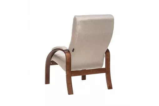 Кресло Leset Лион  Орех текстура Малмо 05