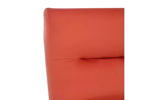 Кресло Leset Лион  Орех текстура V39 оранжевый