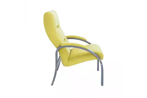 Кресло Leset Лион  Венге текстура V28 желтый