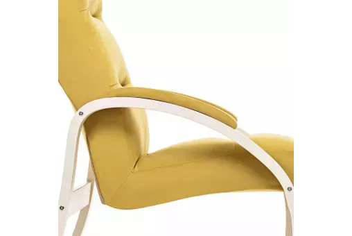 Кресло Leset Лион  Слоновая кость V28 желтый