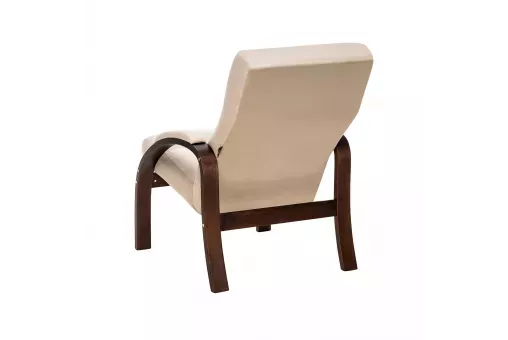 Кресло Leset Лион  Орех текстура V18 бежевый