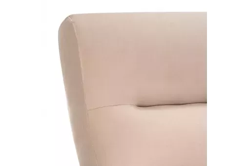 Кресло Leset Лион  Орех текстура V18 бежевый