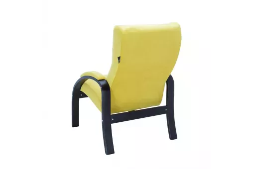 Кресло Leset Лион  Венге V28 желтый