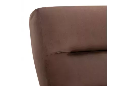 Кресло Leset Лион  Орех текстура V23 молочный шоколад