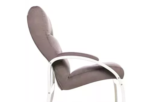 Кресло Leset Лион  Слоновая кость V23 молочный шоколад