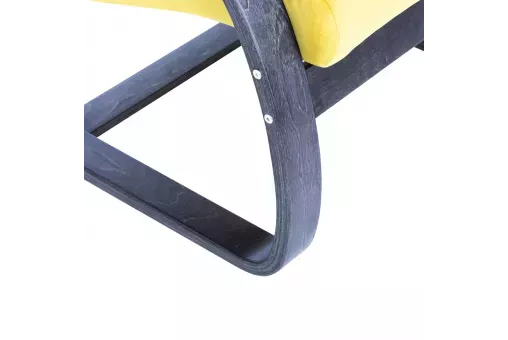 Кресло Leset Монэ  Венге текстура V28 желтый