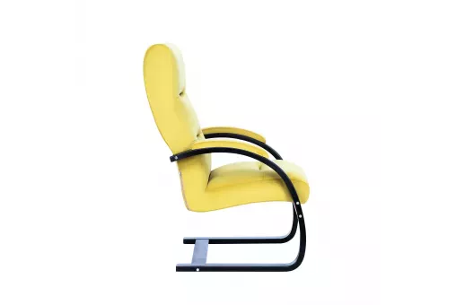 Кресло Leset Монэ  Венге V28 желтый