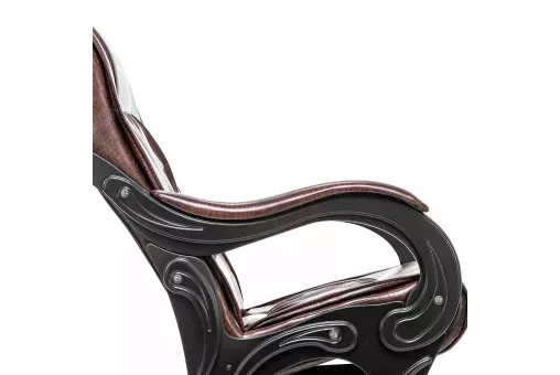 Кресло-маятник Модель 78 Венге к / з Antik crocodile  Венге Antik crocodile