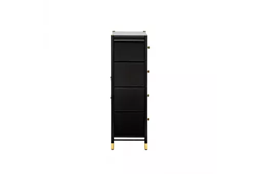 Комод Leset Хайди 3 ящика  Чёрный