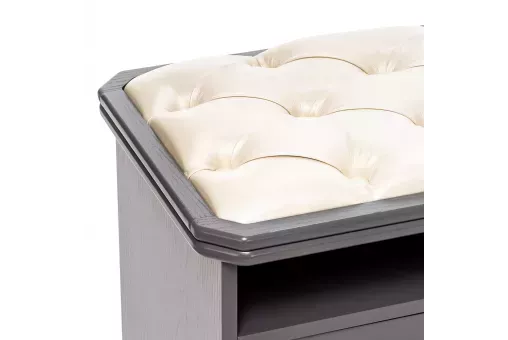 Банкетка Leset Патриция  Серый ясень Oregon perlamutr 106