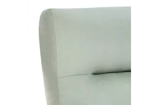 Кресло Leset Лион  Орех текстура V14 бирюзовый