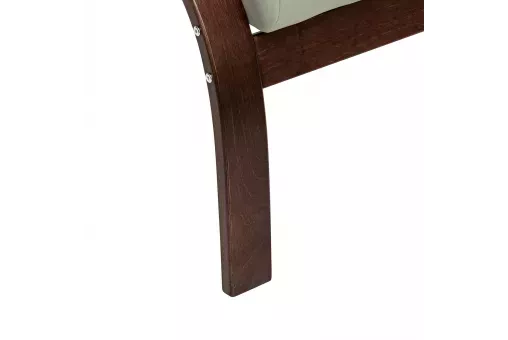 Кресло Leset Лион  Орех текстура V14 бирюзовый