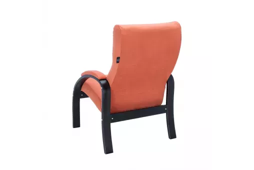 Кресло Leset Лион  Венге V39 оранжевый