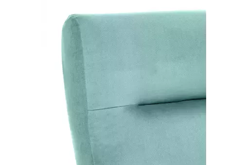 Кресло Leset Лион  Венге V43 зелёный