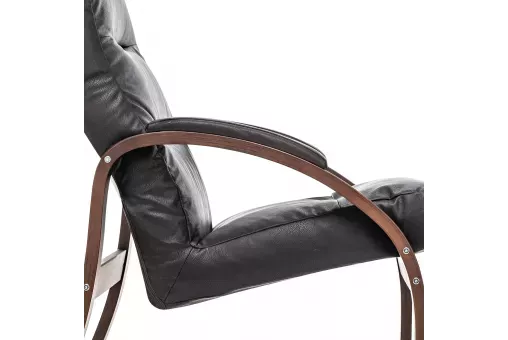 Кресло Leset Лион  Орех текстура Dundi 108