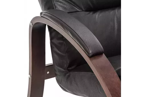 Кресло Leset Лион  Орех текстура Dundi 108