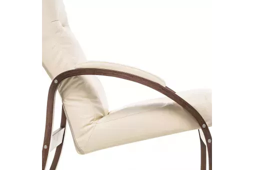 Кресло Leset Лион  Орех текстура Dundi 112