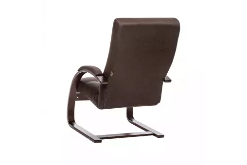 Кресло Leset Монэ  Орех текстура Malmo 28