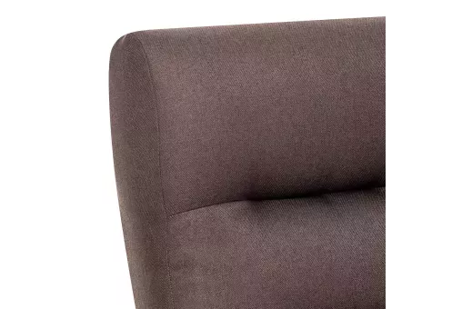 Кресло Leset Монэ  Орех текстура Malmo 28