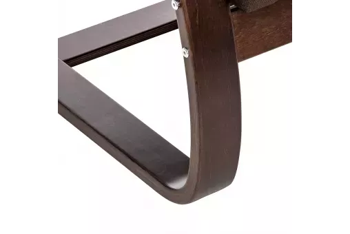 Кресло Leset Монэ  Орех текстура Malmo 28