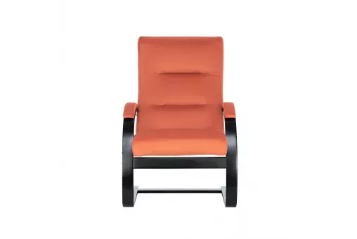 Кресло Leset Монэ  Венге V39 оранжевый