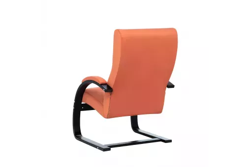 Кресло Leset Монэ  Венге V39 оранжевый