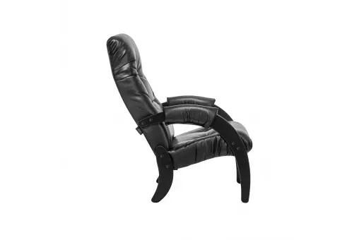 Кресло для отдыха Модель 61 Венге к / з Vegas Lite Black  Венге Vegas Lite Black