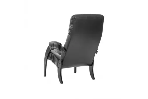 Кресло для отдыха Модель 61 Венге к / з Vegas Lite Black  Венге Vegas Lite Black