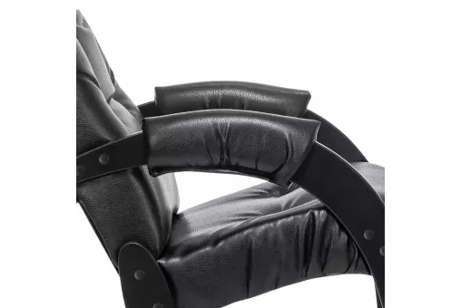 Кресло для отдыха Модель 61 Венге к / з Vegas Lite Black  Венге Vegas Lite Black