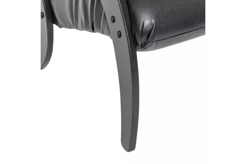 Кресло для отдыха Модель 61 Венге к / з Vegas Lite Black  Венге Vegas Lite Black