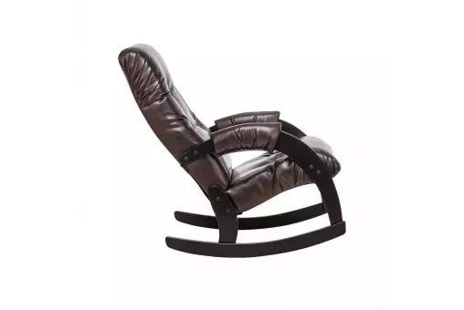 Кресло-качалка Модель 67 Венге к / з Antik crocodile  Венге Antik crocodile