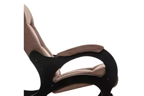 Кресло-качалка Модель 44  Венге V23 молочный шоколад