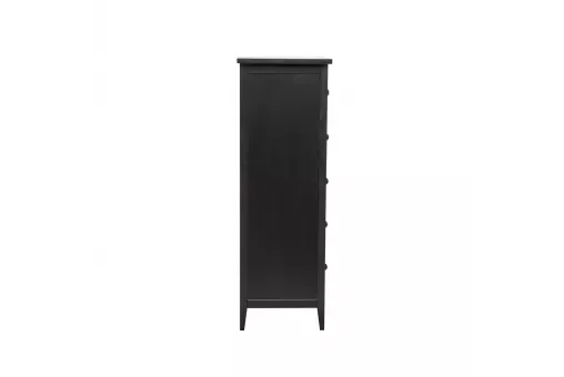 Leset Комод Мира-5 (Комод 05)  Чёрный 