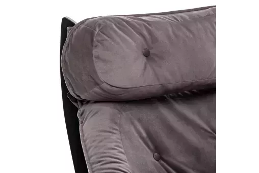 Кресло для отдыха Модель 11  Венге V19 коричнево-красный