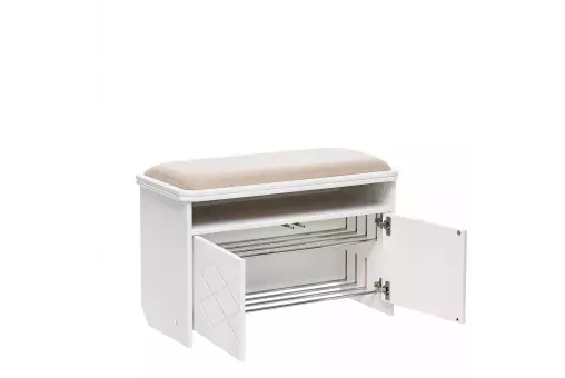 Банкетка Leset Патриция  Молочный дуб V18 бежевый