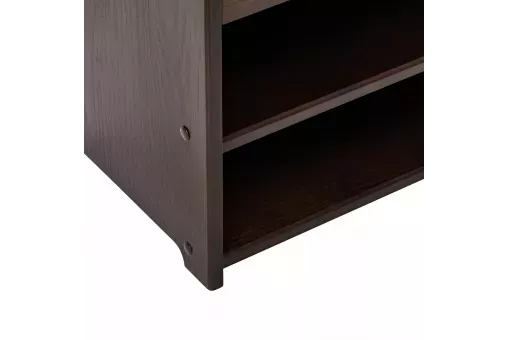 Обувница Leset Патриция  Орех Antik crocodile