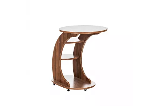 Стол подкатной Leset Стелс  Орех 