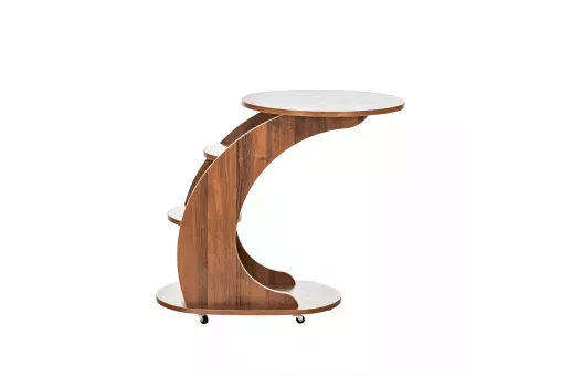 Стол подкатной Leset Стелс  Орех 