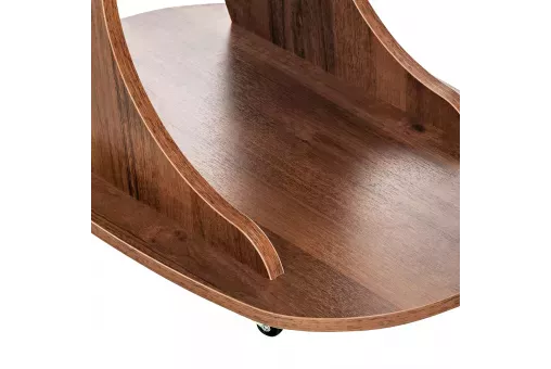 Стол подкатной Leset Стелс  Орех 