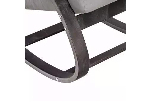 Кресло-качалка Leset Милано  Венге текстура V32 серый