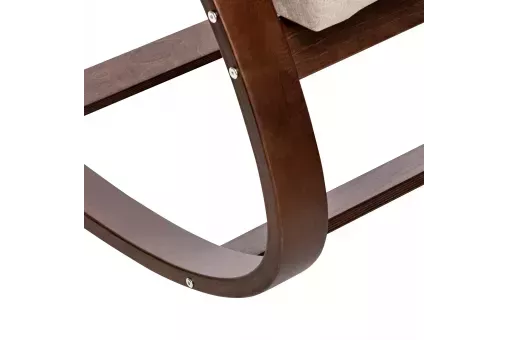 Кресло-качалка Leset Милано  Орех текстура Malmo 05